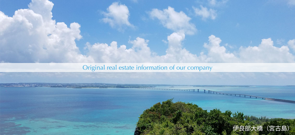 Original real estate information of our company